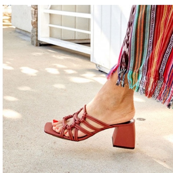 STAUD Shoes - STAUD Adeline Heel in Spice
Size 7 women